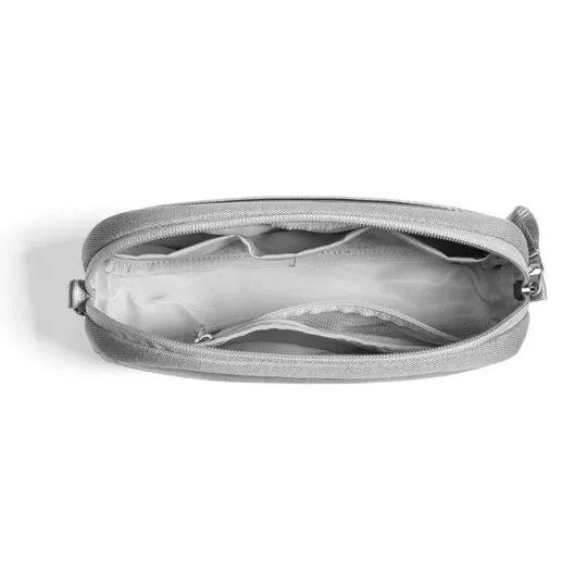 Tomtoc Electronic Accessory Pouch | Water-Resistant Travel Case with Dual Compartments