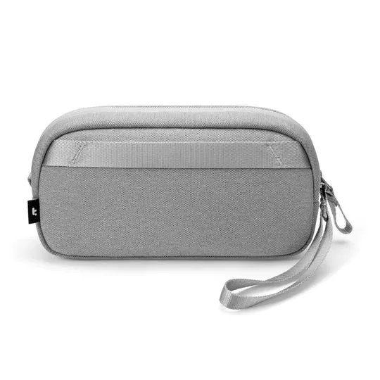 Tomtoc Electronic Accessory Pouch | Water-Resistant Travel Case with Dual Compartments