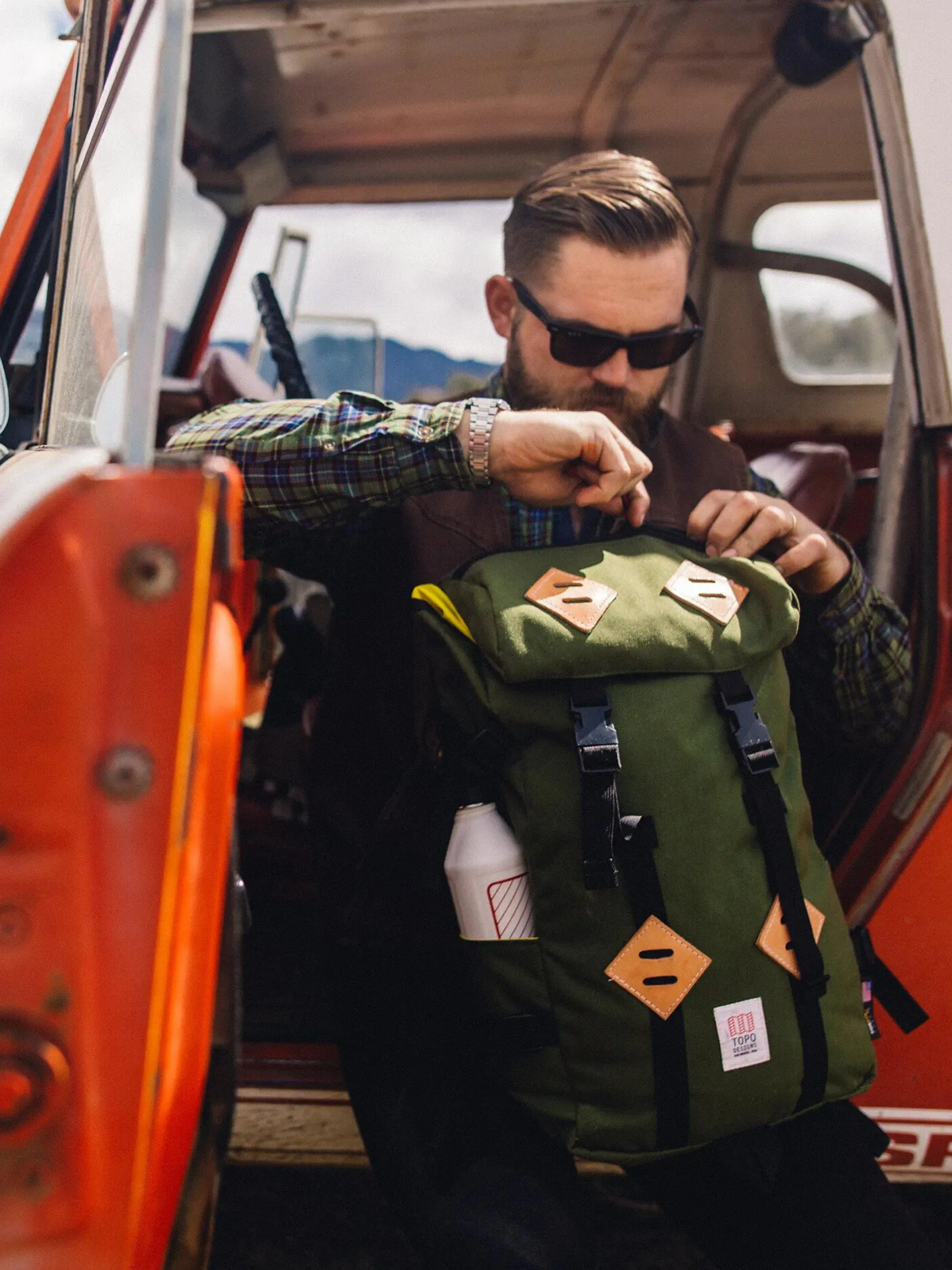 Topo Designs Klettersack Charcoal