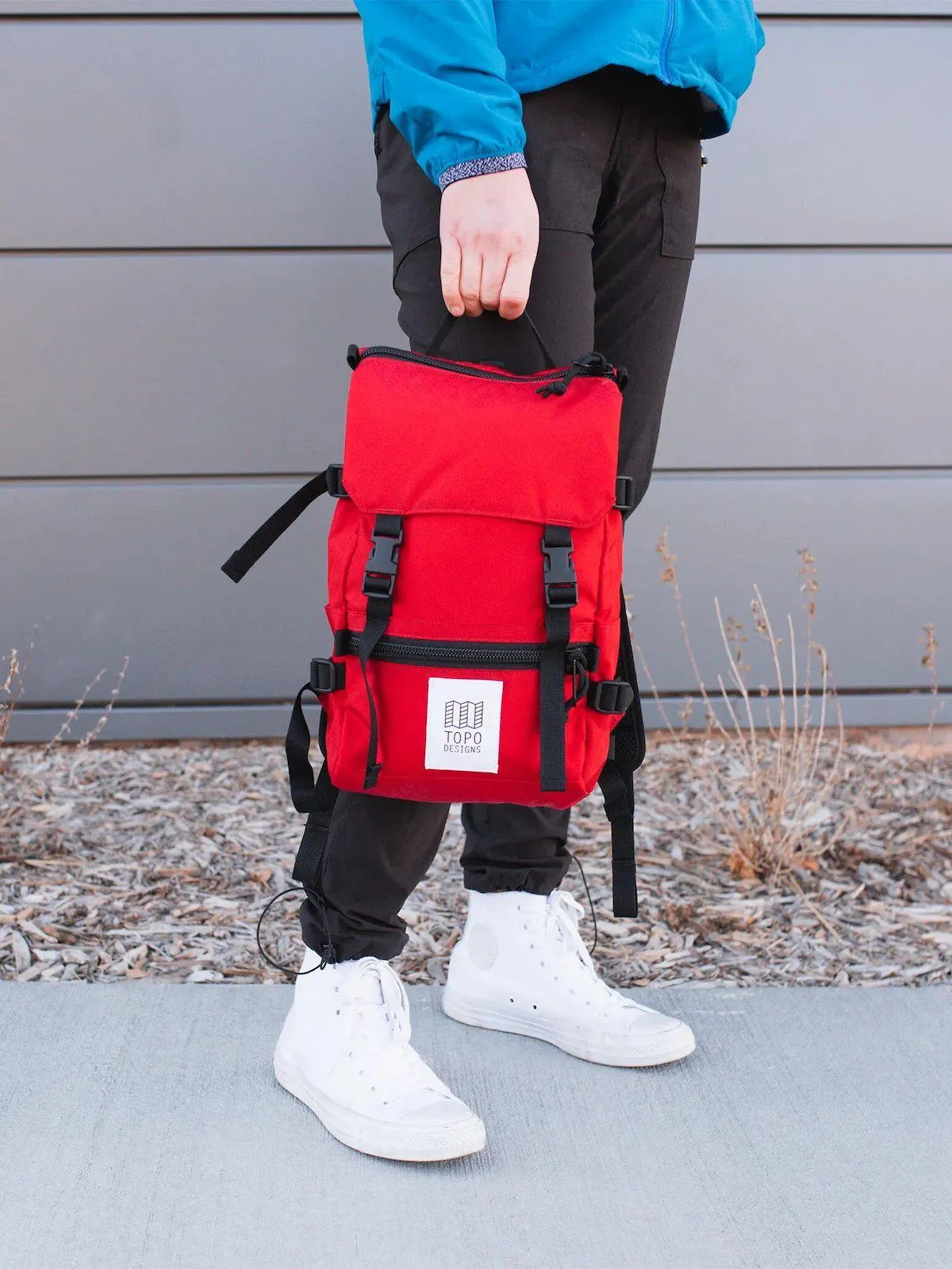 Topo Designs Rover Pack Mini Black Bone White