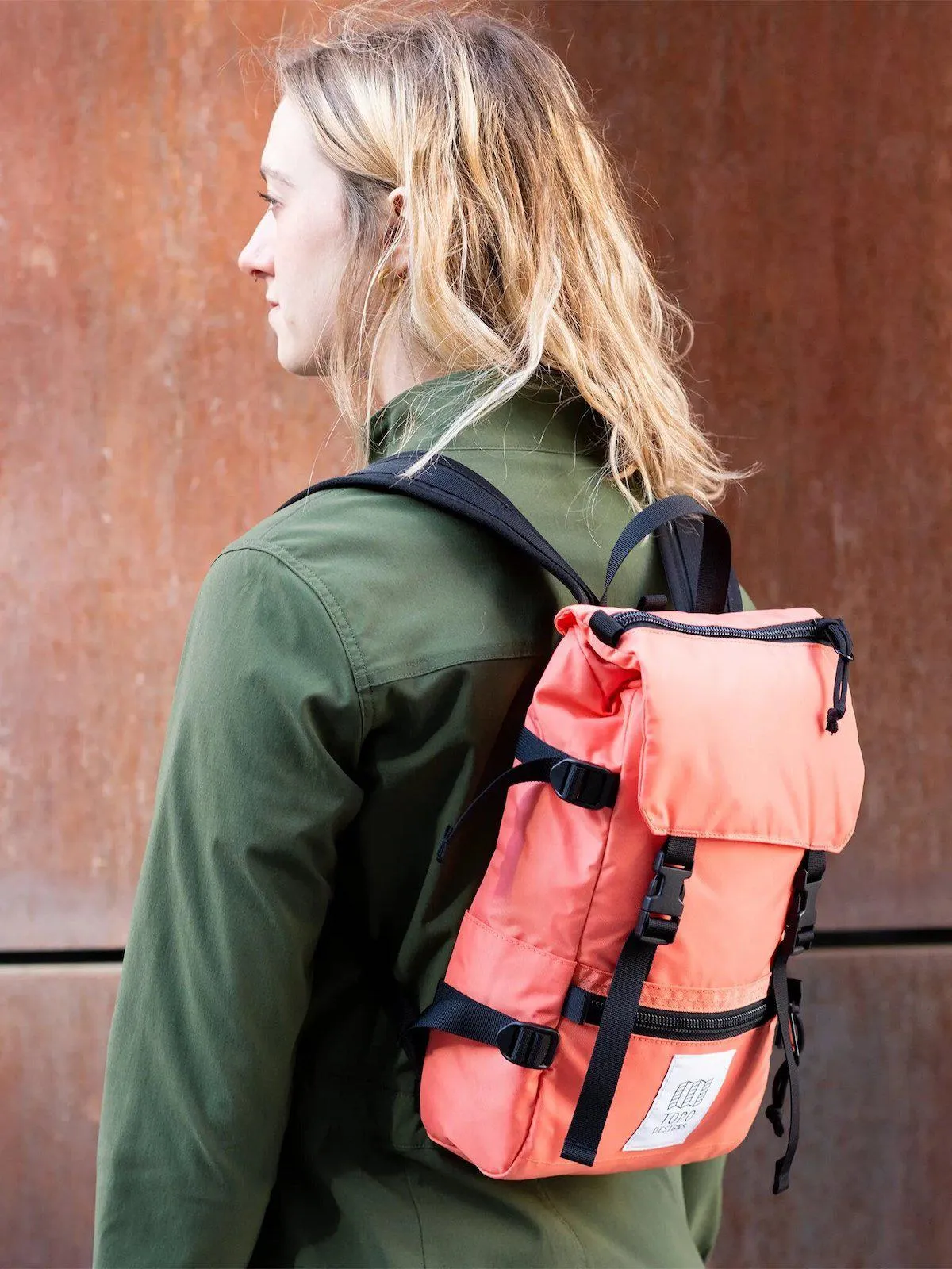 Topo Designs Rover Pack Mini Black Bone White
