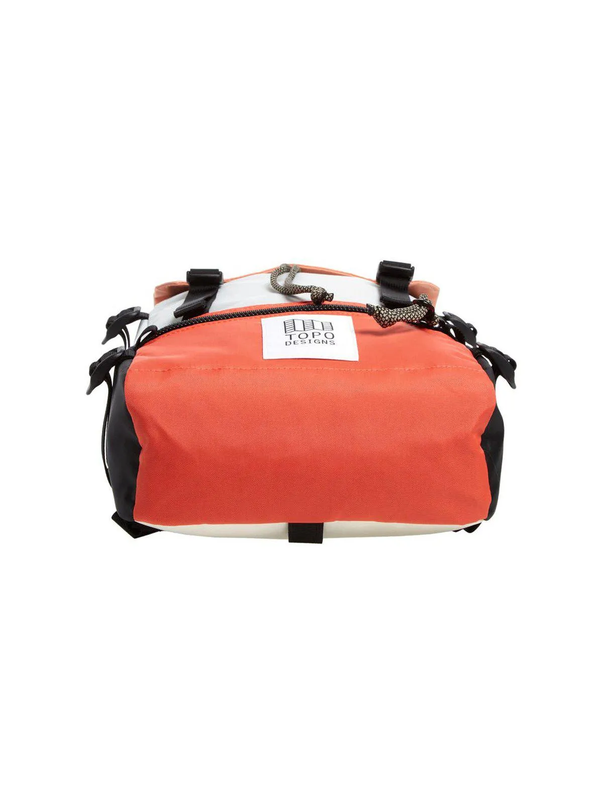 Topo Designs Rover Pack Mini Natural Hot Coral Peach