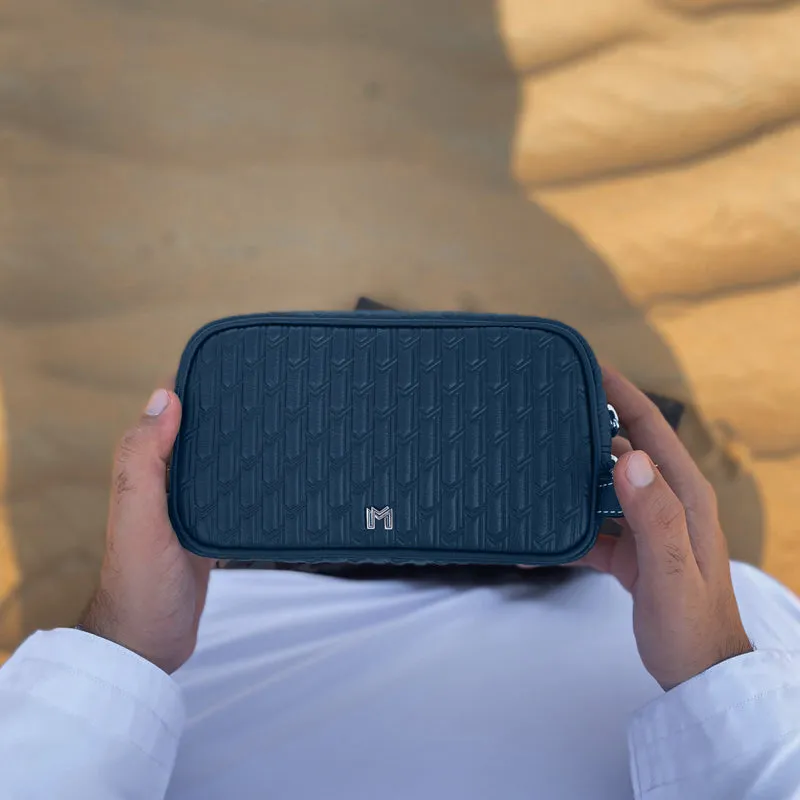 Travel Pouch Navy / Silver