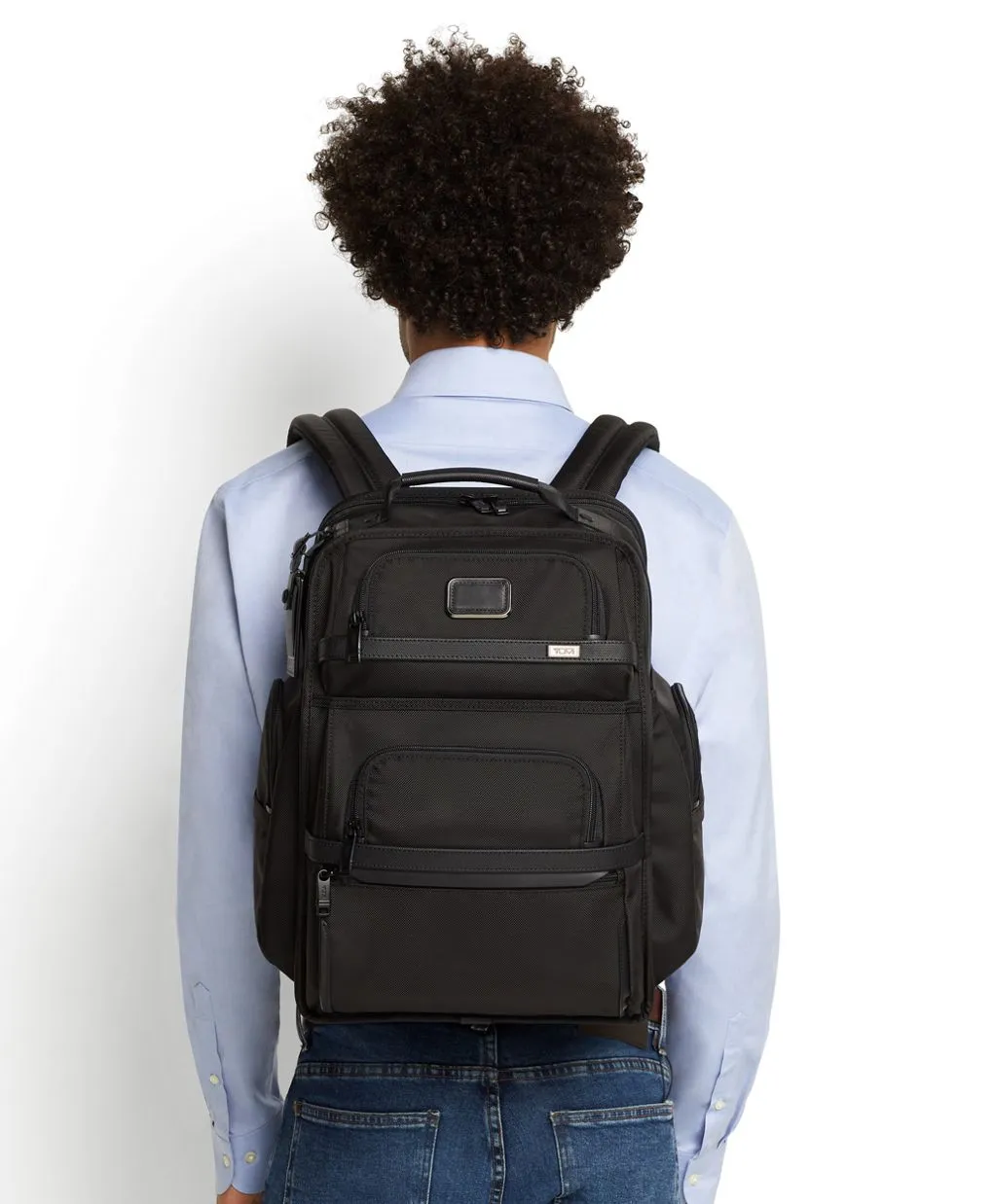 TUMI Alpha 3 Brief Pack - Navy
