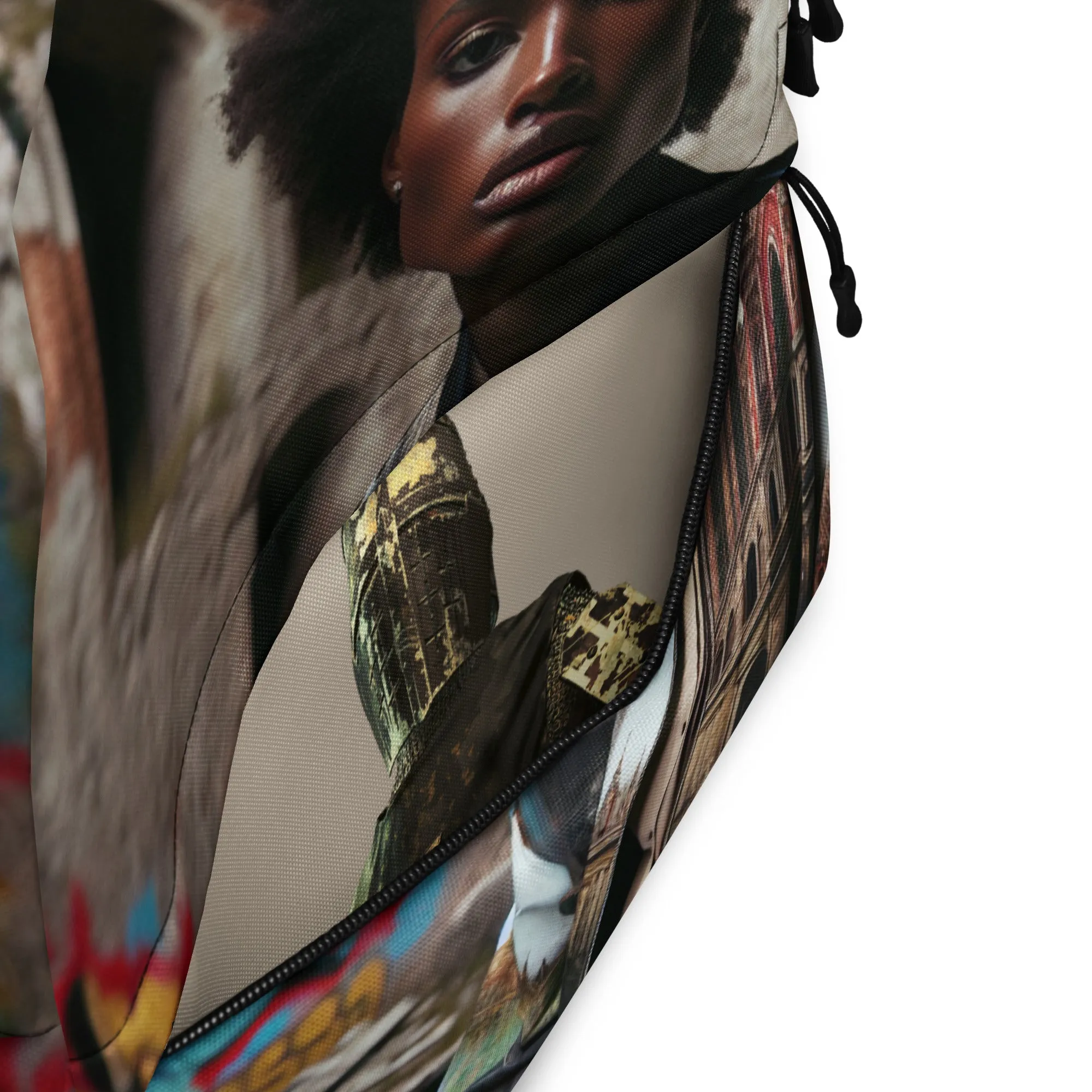 Urban Girl Custom Print  Backpack