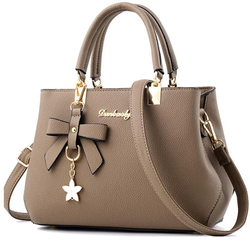 Valenkuci Plum Bow Sweet Messenger Crossbody Bag High Quality New Elegant Shoulder Bag Women Designer Luxury Handbag Women Bags