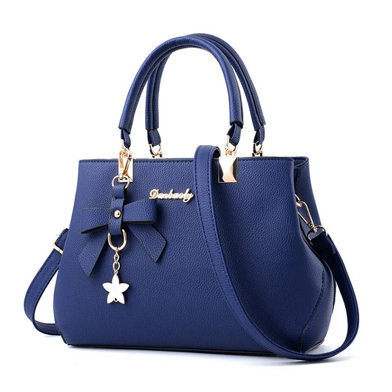 Valenkuci Plum Bow Sweet Messenger Crossbody Bag High Quality New Elegant Shoulder Bag Women Designer Luxury Handbag Women Bags
