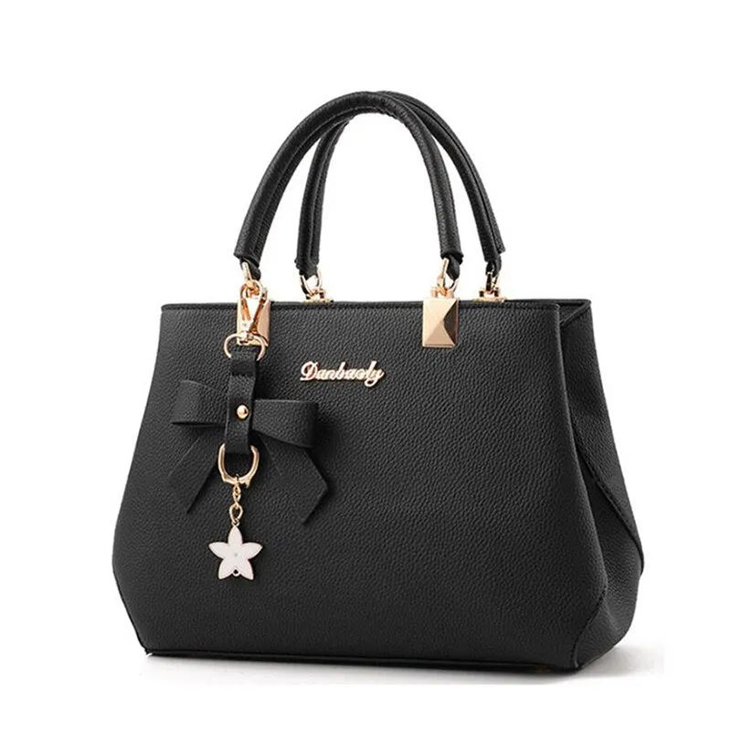 Valenkuci Plum Bow Sweet Messenger Crossbody Bag High Quality New Elegant Shoulder Bag Women Designer Luxury Handbag Women Bags