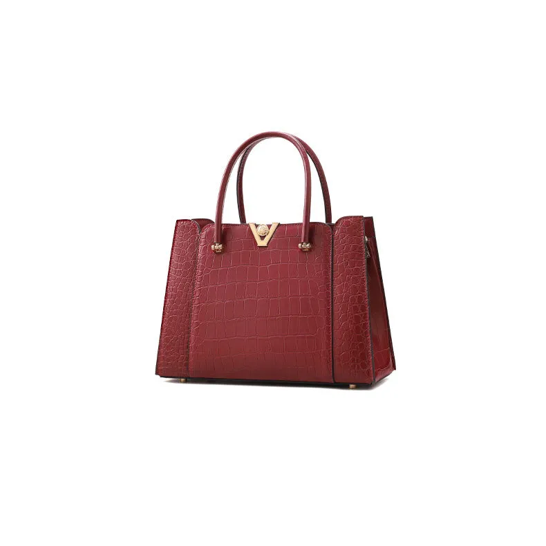 Vena Crocodile Pattern Tote