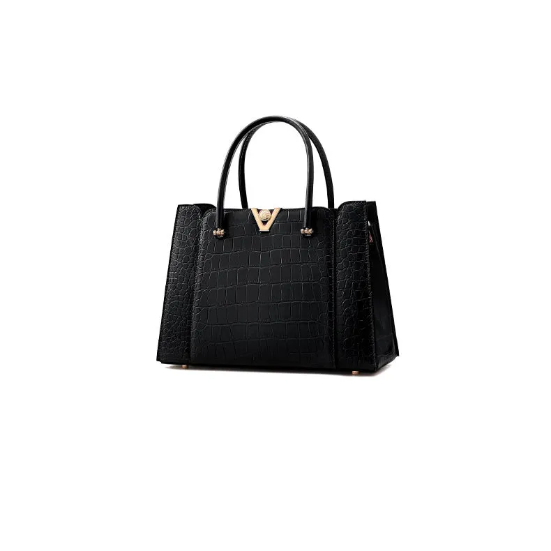 Vena Crocodile Pattern Tote
