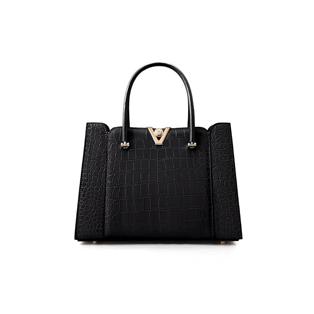 Vena Crocodile Pattern Tote