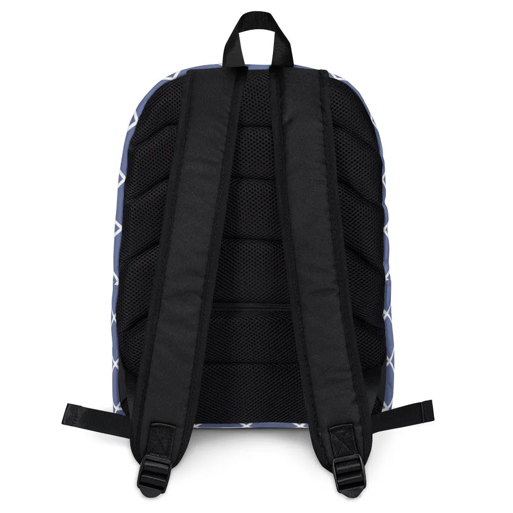 Vintage Blue Purple - Inspired By Harry Styles - Sustainably Made Backpack