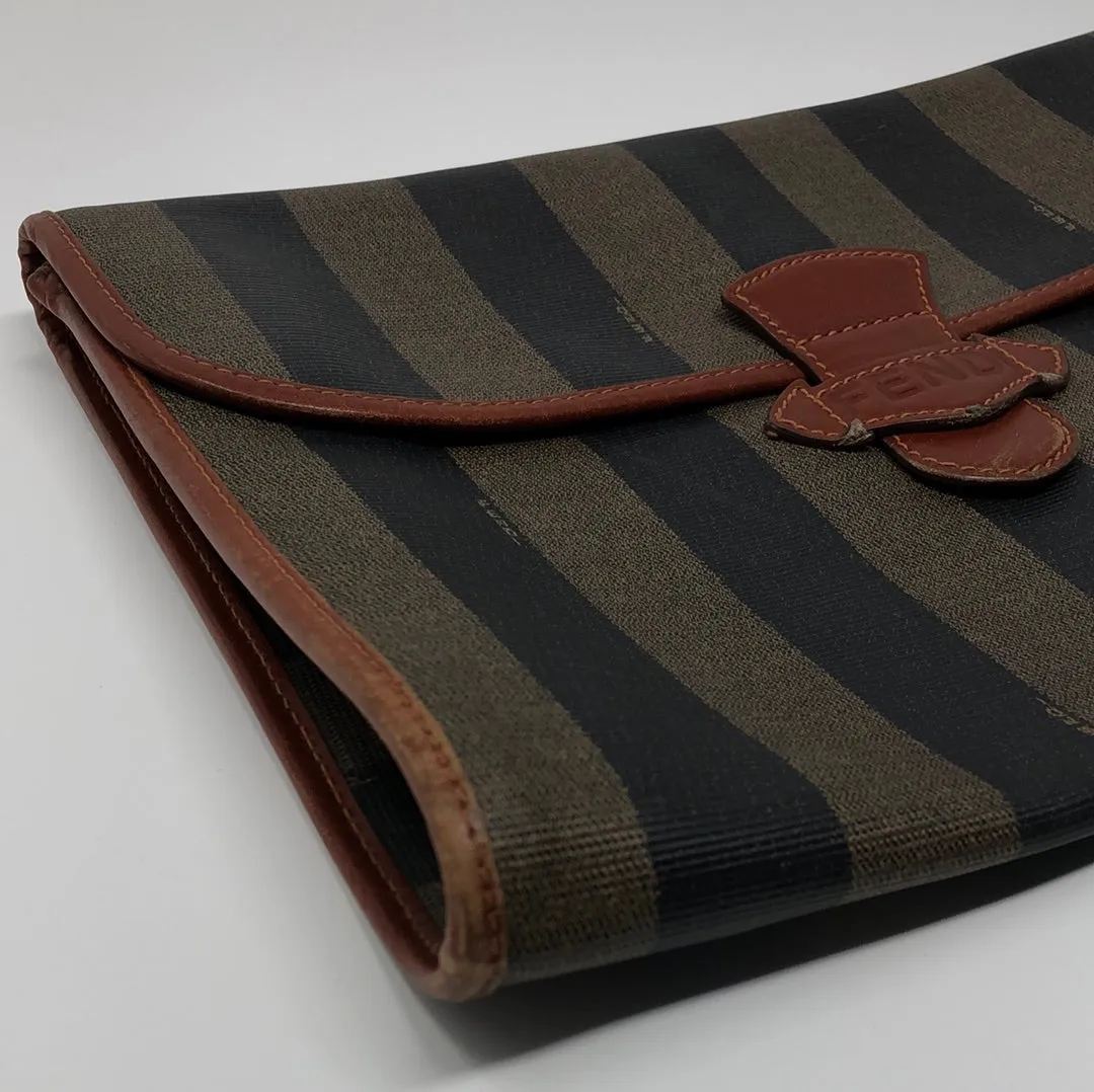 Vintage: Fendi Medium Sized Envelope Clutch