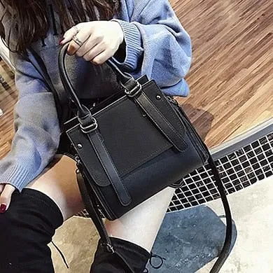 Vintage Leather High Quality Small Shoulder Bags for Women