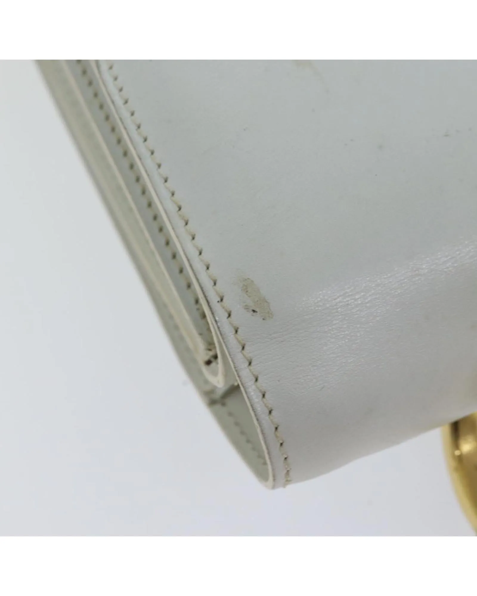 Vintage Leather Top Handle Handbag