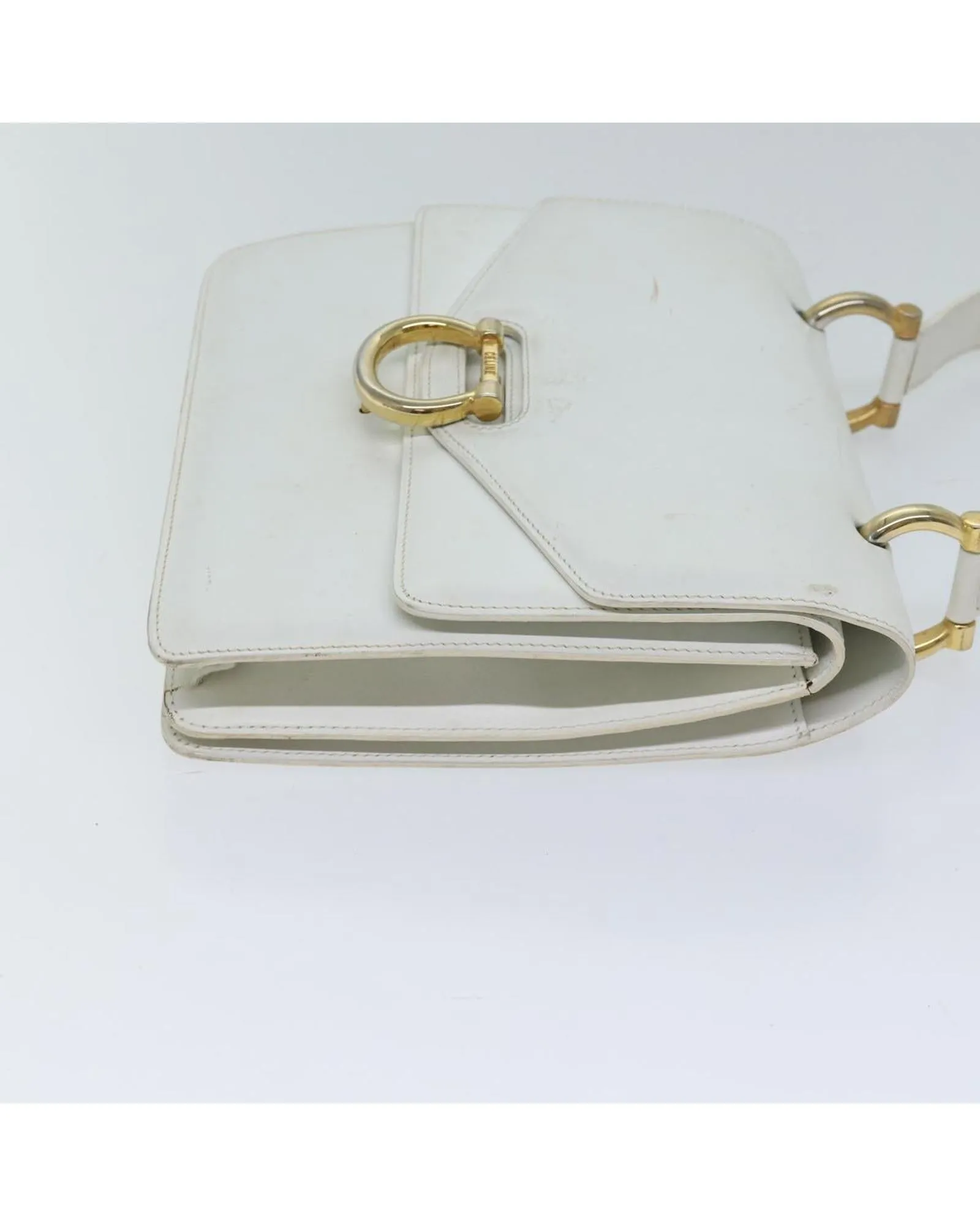 Vintage Leather Top Handle Handbag