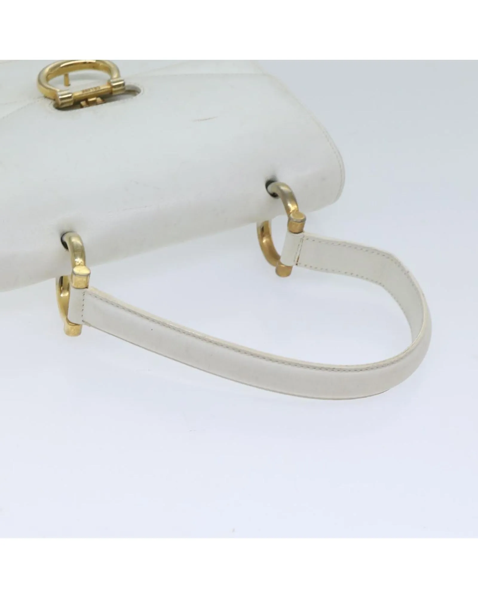 Vintage Leather Top Handle Handbag