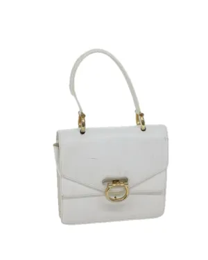 Vintage Leather Top Handle Handbag