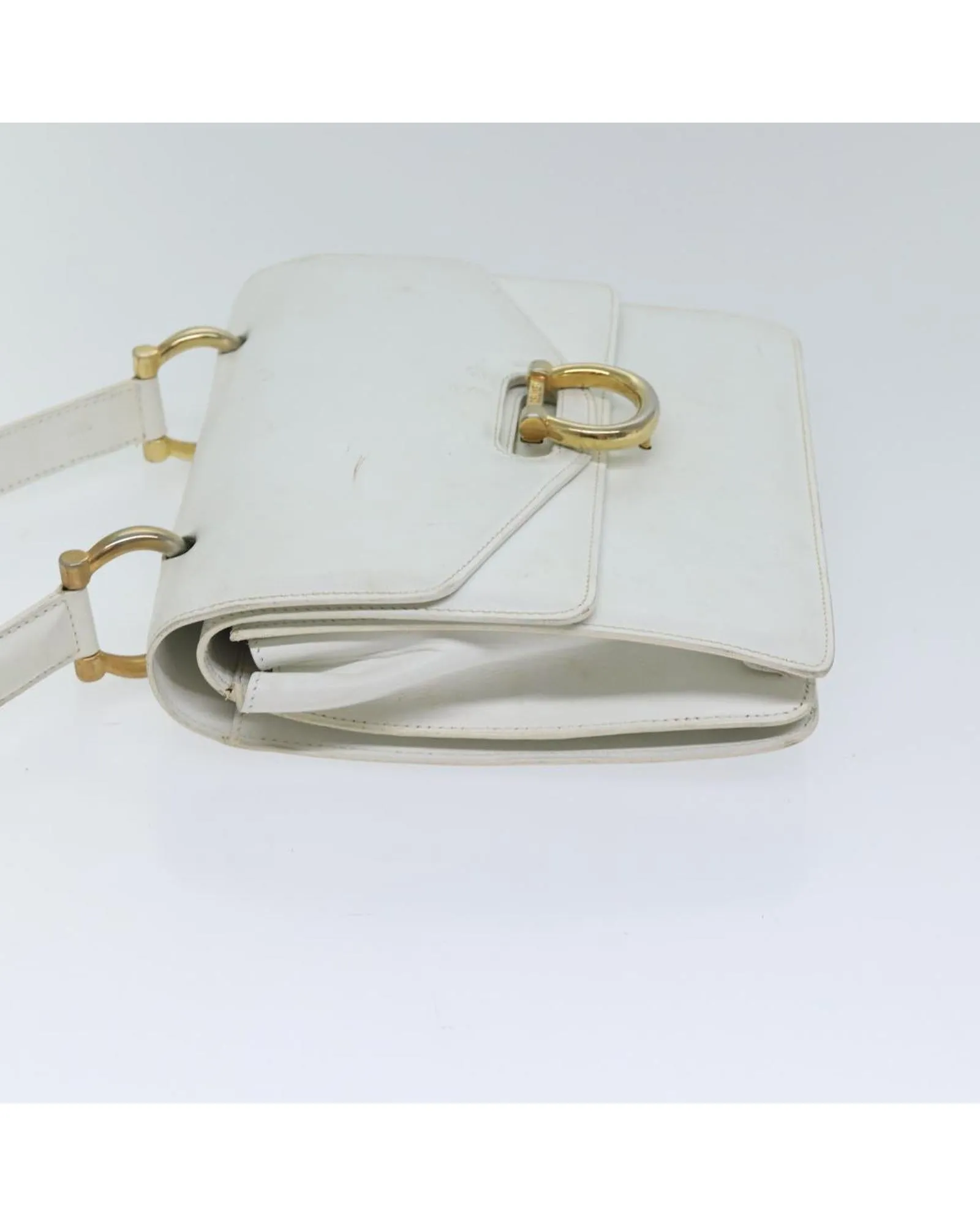 Vintage Leather Top Handle Handbag