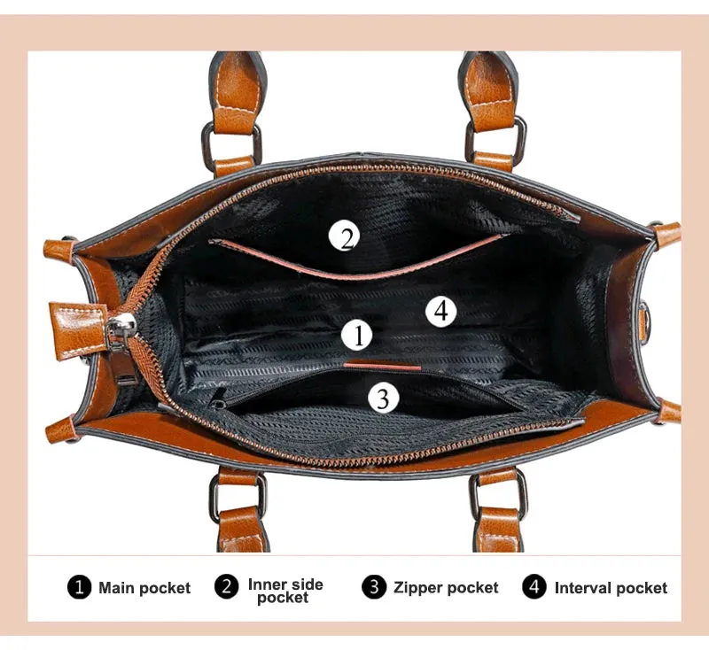 Vintage Luxury Designer Women Crossbody Shoulder