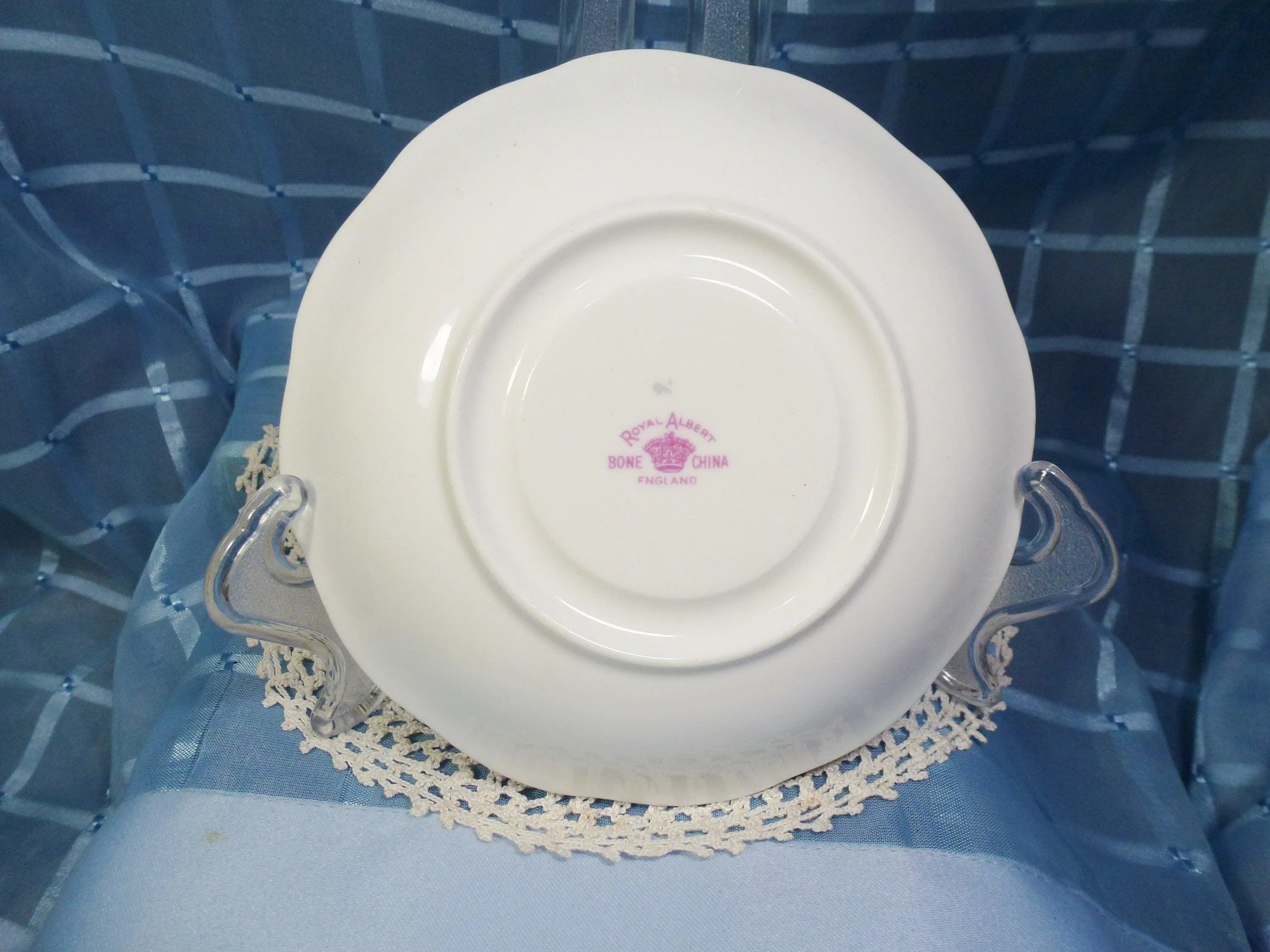 Vintage Royal Albert Bone China “Unnamed” Saucer