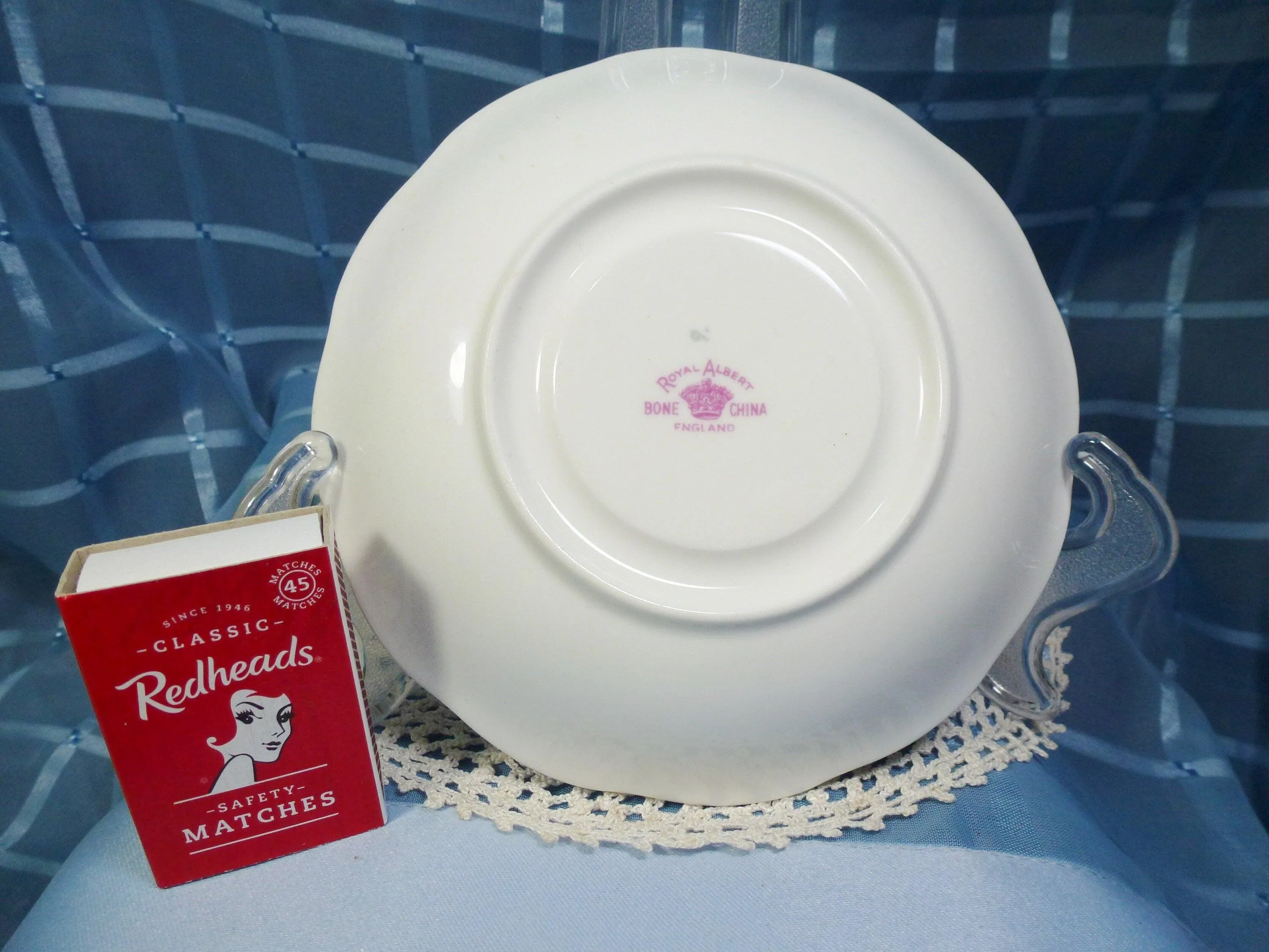 Vintage Royal Albert Bone China “Unnamed” Saucer