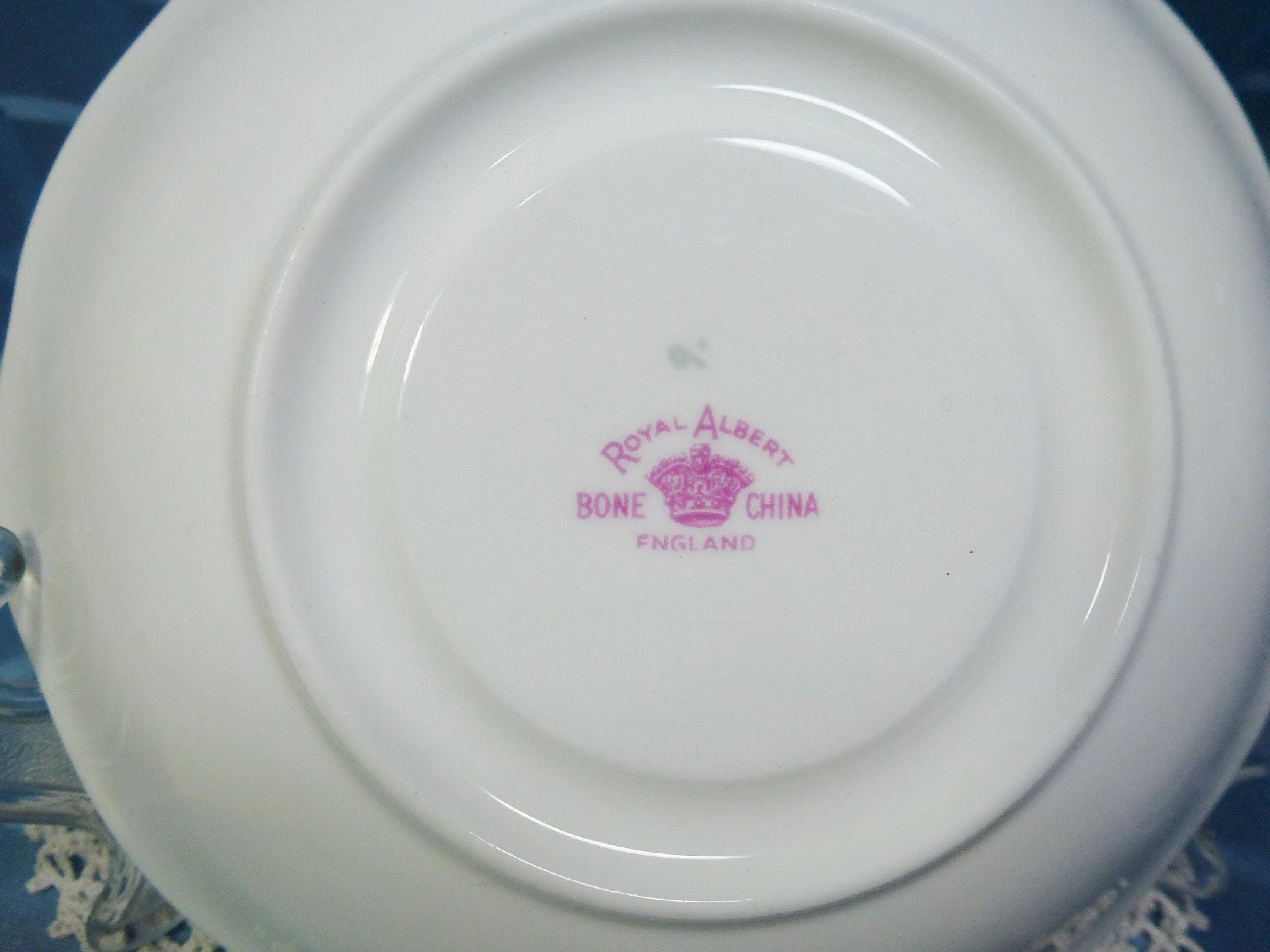 Vintage Royal Albert Bone China “Unnamed” Saucer
