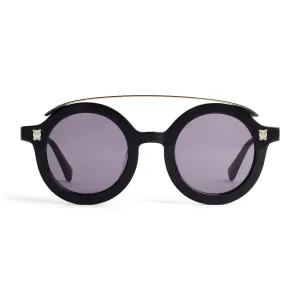 Visor Sunglasses in Black by Mini Rodini