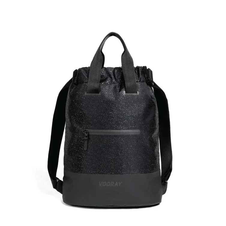 VOORAY FLEX CINCH BACKPACK | BLACK FOIL