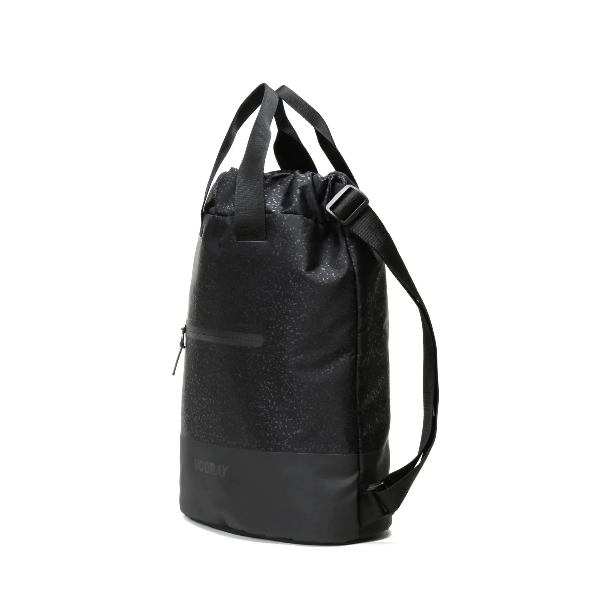 VOORAY FLEX CINCH BACKPACK | BLACK FOIL