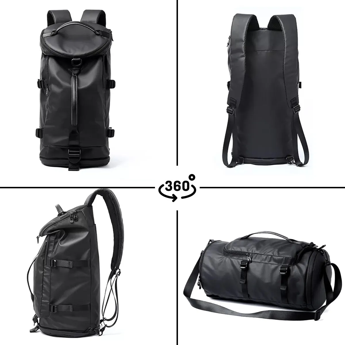 WALKENT 3 in 1 - 15.6" Laptop Bag - Model Duo