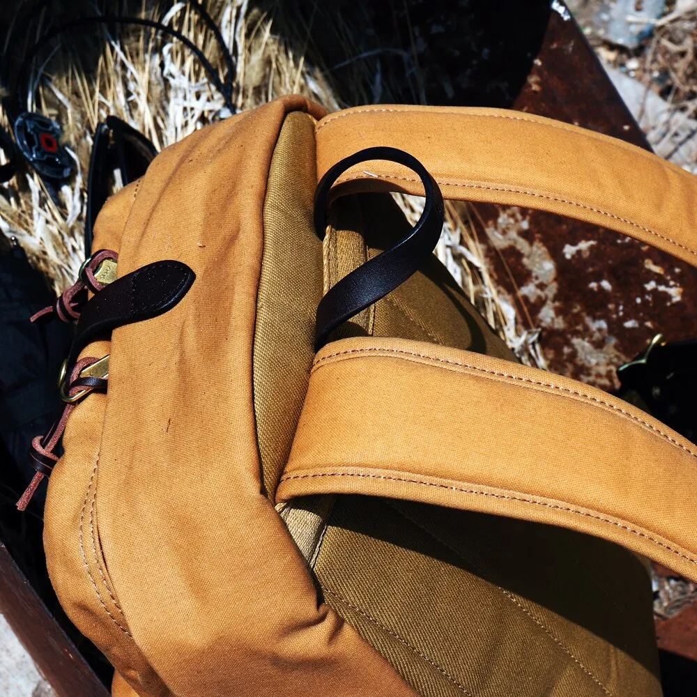 Waterproof Heavy Wax Canvas Backpack