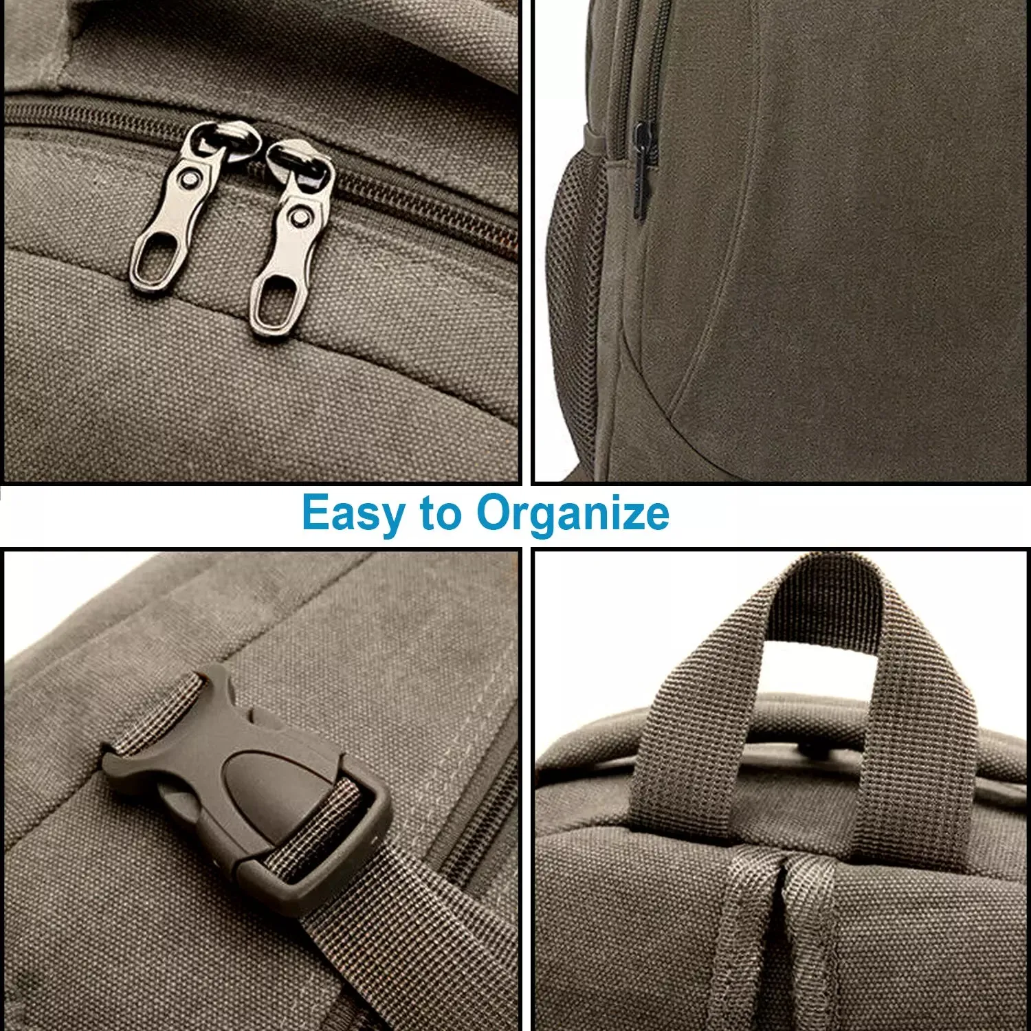 Waterproof Laptop Bag Travel Shoulder Bag (Green)