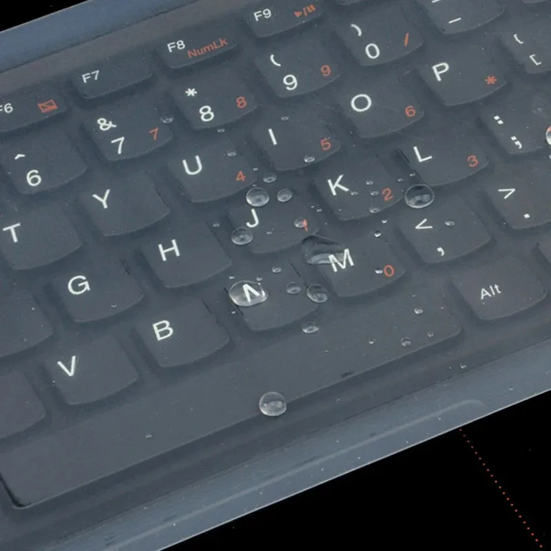 Waterproof Silicone Laptop Keyboard Cover - 12-17 Inch Protector