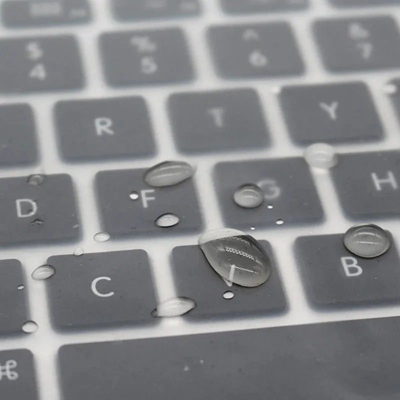 Waterproof Silicone Laptop Keyboard Cover - 12-17 Inch Protector