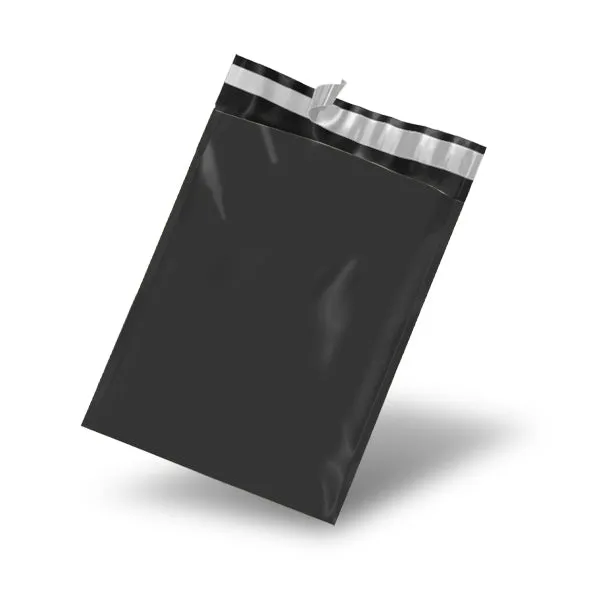 Wholesale 5,000pcs 450mm x 550mm   50mm Poly Mailing Courier Satchels - Black