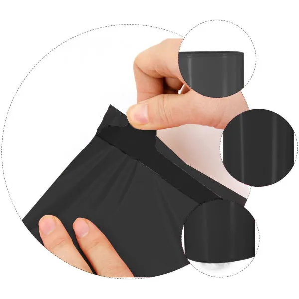 Wholesale 5,000pcs 450mm x 550mm   50mm Poly Mailing Courier Satchels - Black