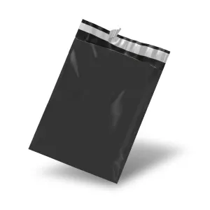 Wholesale 5,000pcs 450mm x 550mm   50mm Poly Mailing Courier Satchels - Black