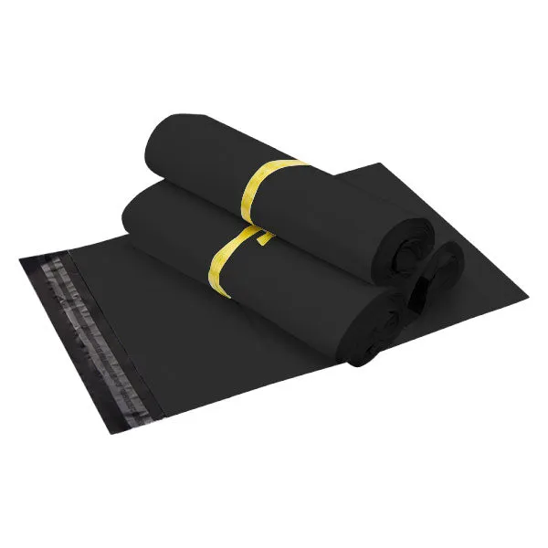 Wholesale 5,000pcs 450mm x 550mm   50mm Poly Mailing Courier Satchels - Black