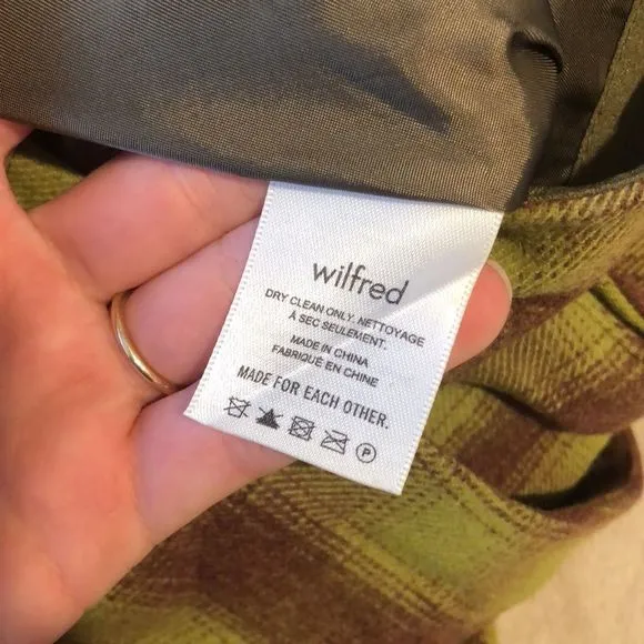 WILFRED NEW WRAP FRONT SKIRT