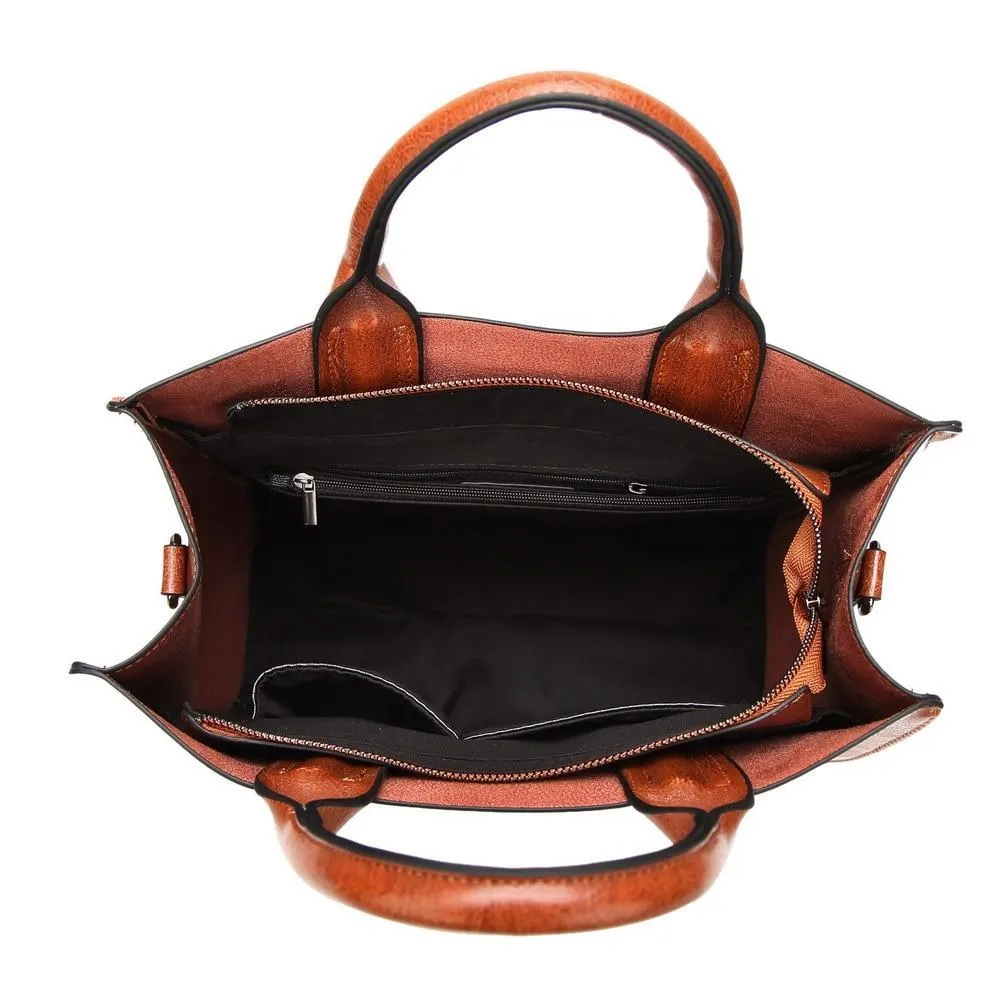 Women Leather Bags Famous Brands Handbag