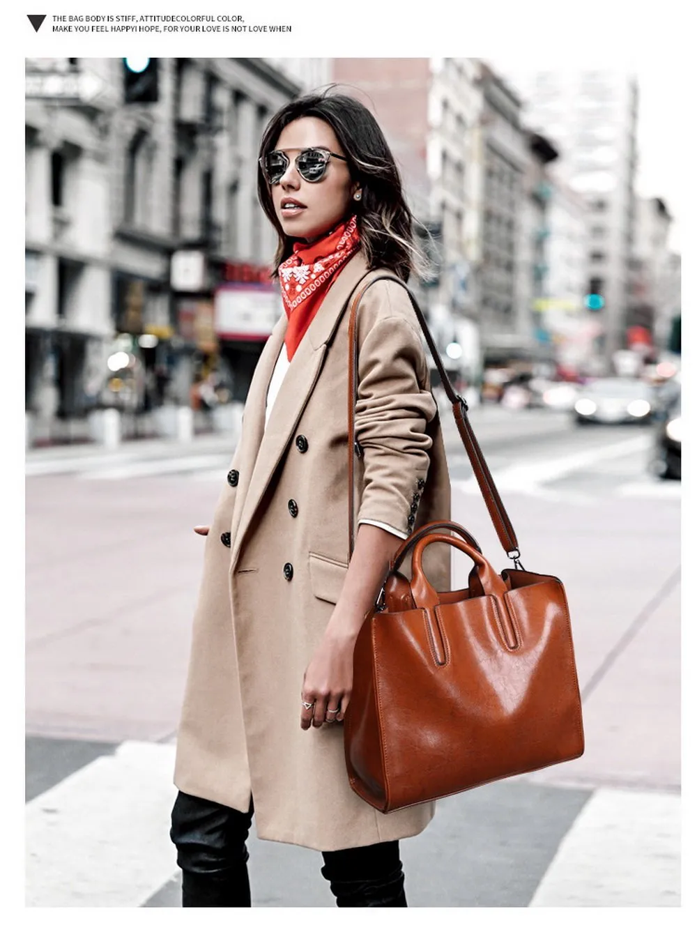 Women Leather Bags Famous Brands Handbag