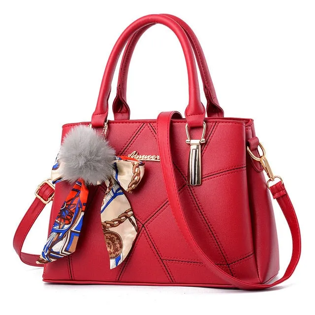 Women leather handbags famous brands women Handbag purse messenger bags