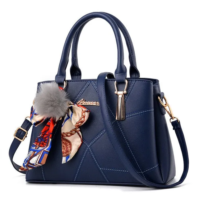Women leather handbags famous brands women Handbag purse messenger bags
