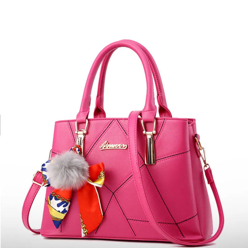 Women leather handbags famous brands women Handbag purse messenger bags