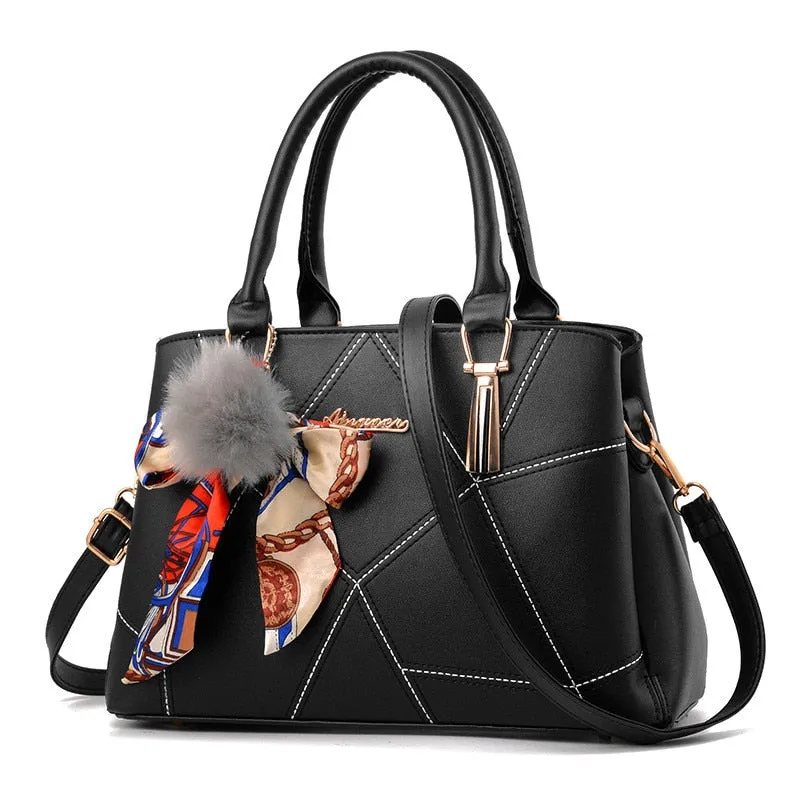 Women leather handbags famous brands women Handbag purse messenger bags