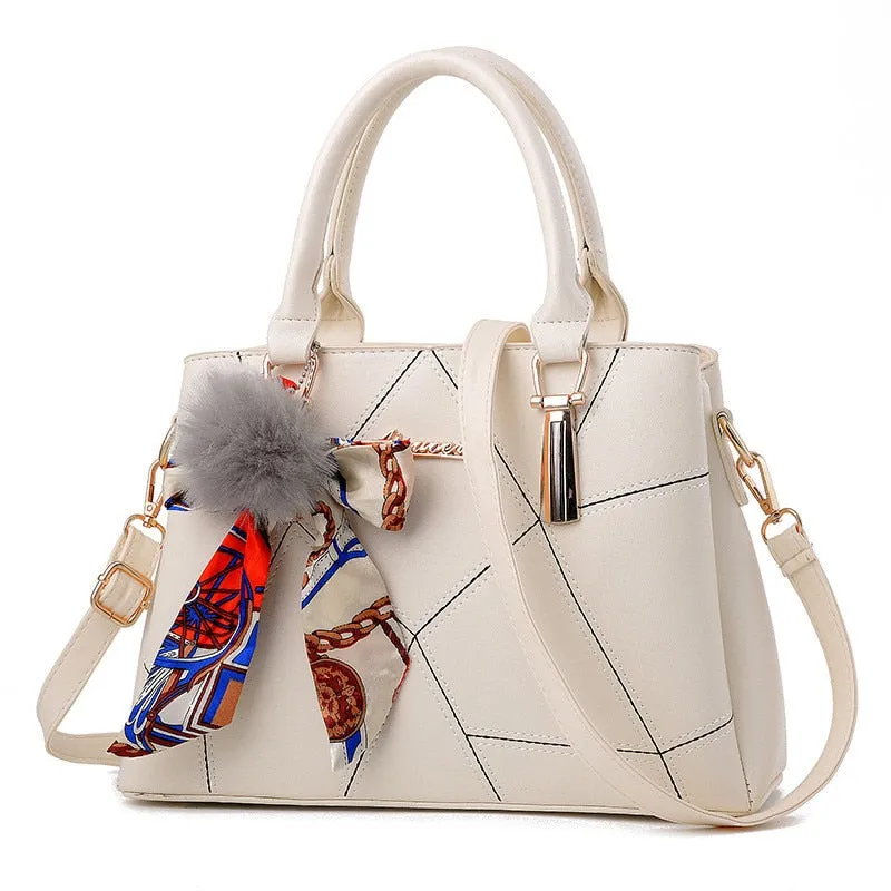 Women leather handbags famous brands women Handbag purse messenger bags