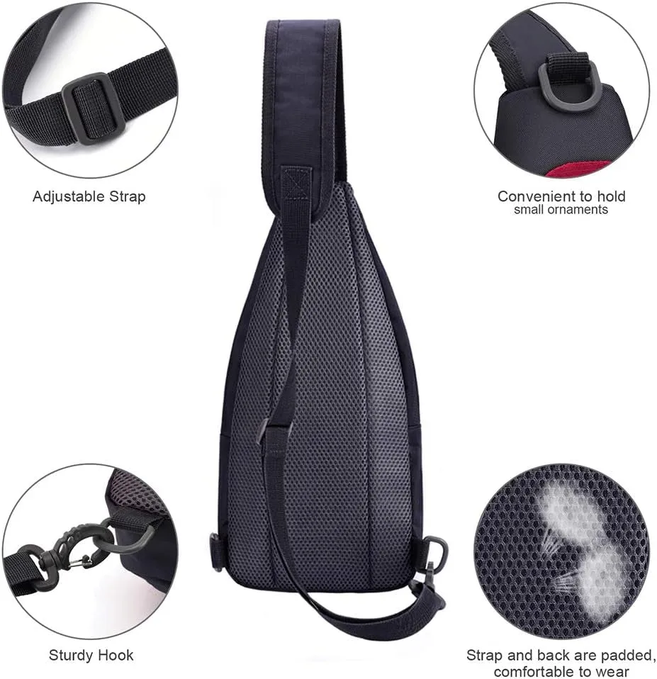 Y&R Direct Sling Backpack – Lightweight, Water-Resistant & Unisex