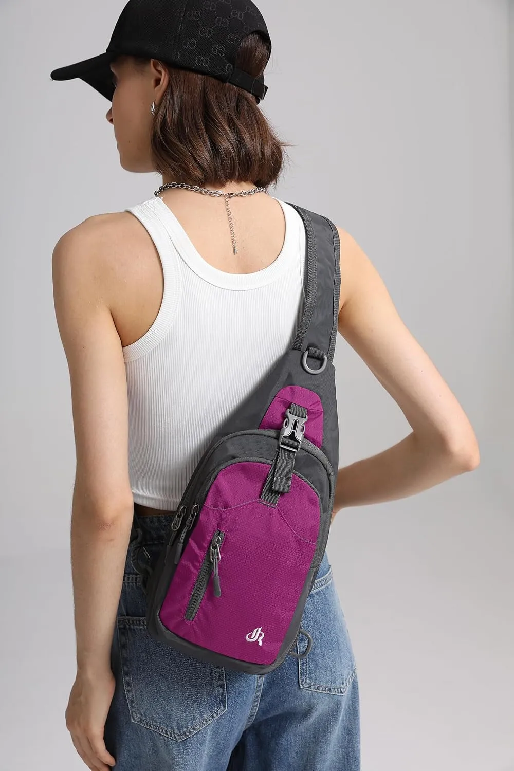Y&R Direct Sling Backpack – Lightweight, Water-Resistant & Unisex
