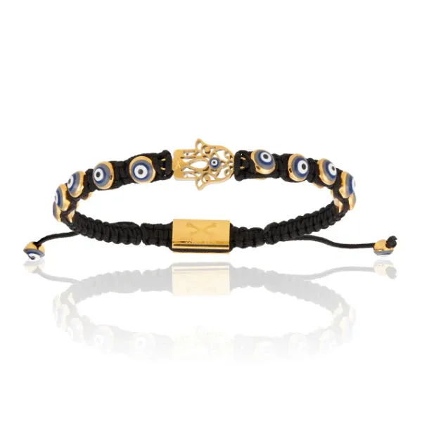 Yellow Black Bracelet Combination